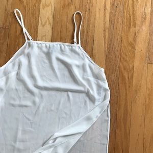 Asos split side extra long camisole.